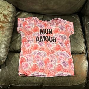 Cute Pink Rose T-Shirt
